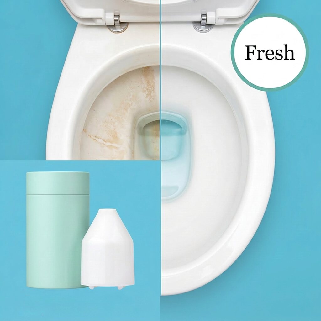 Free bowl fresh toilet cleaner
